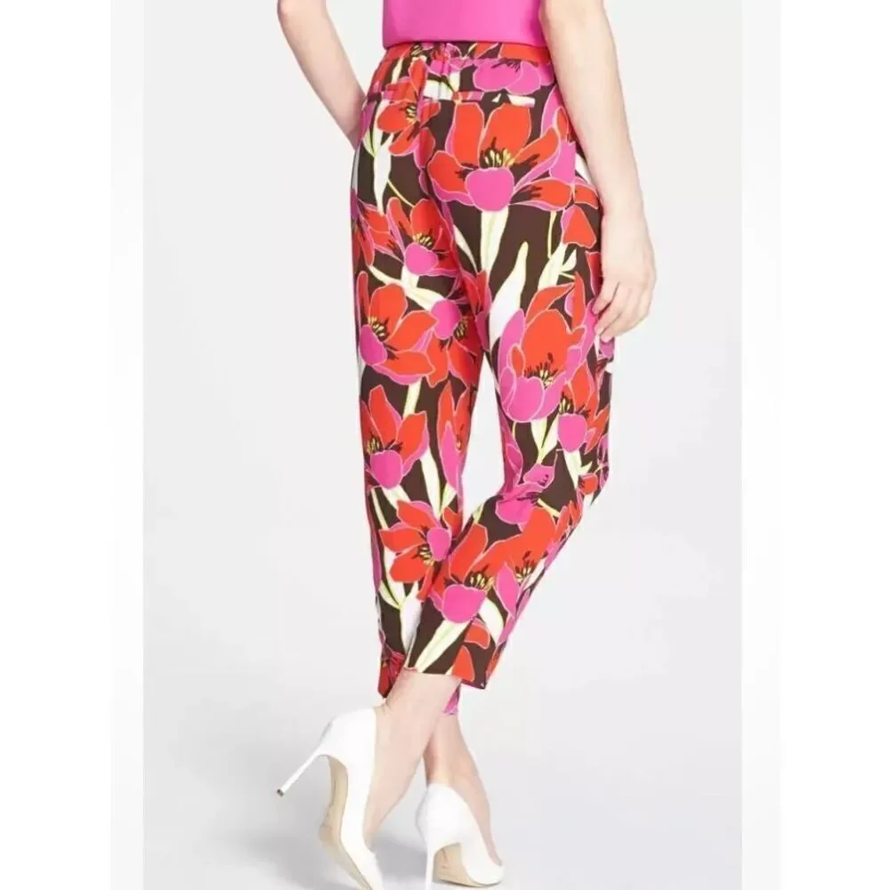 Kate Spade Tropical Hutton Lounge Pants Sz 0 worn 1x